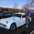 Scott McCombe 1961 TR3A Lake Robinson South Carolina