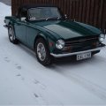 Veijo Dildstrom 1973 TR6 Kotka Finland