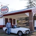 CharlieAngle1974TR6TryonNorthCarolina