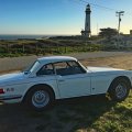 ErnieHerrold1974TR6PigeonPointLightHousePescaderoCA