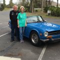 Leslie&RandyRickabaugh1974TR6GreenCoveSpringsFlorida