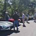 2021-5-001k Rest stop at Jack London Village. NBTG Triumph rally in north bay--Sonoma, Napa, May 1, 2021