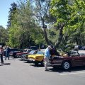 2021-5-001n1 Rest stop at Jack London Village.  NBTG Triumph rally in north bay--Sonoma, Napa, May 1, 2021